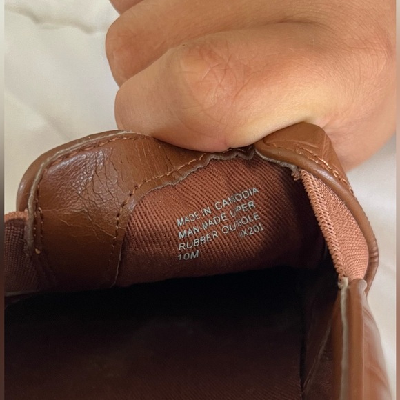 Michael Kors men/women’s(unisex) brown shoes,Barely worn,size 10,rubber outsole - Picture 11 of 14